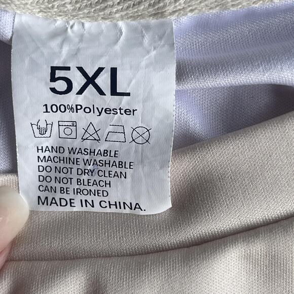 Lion Graphic Shirt Mens 5XL Beige All Over Print Big Face Animal Tee Crewneck - Picture 5 of 7